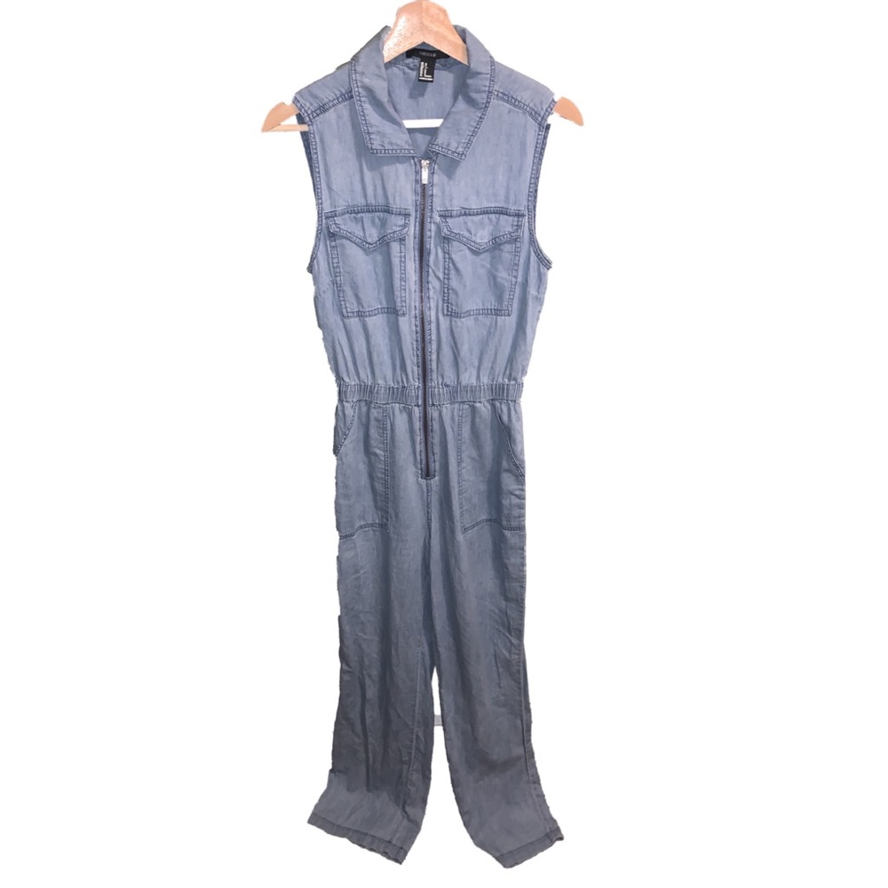 Denim jumpsuit